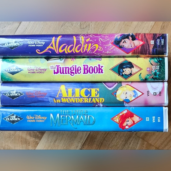 RARE/Mint+ Condition Walt Disney's "Black Diamond Classics" VHS Movies - Picture 3 of 9